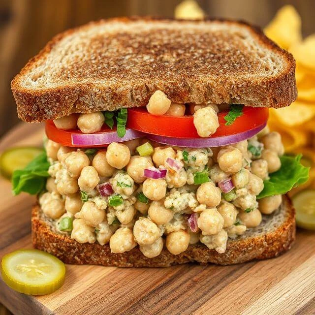 Chickpea Salad Sandwich