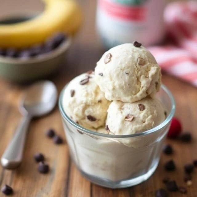 Homemade Protein Ice Cream