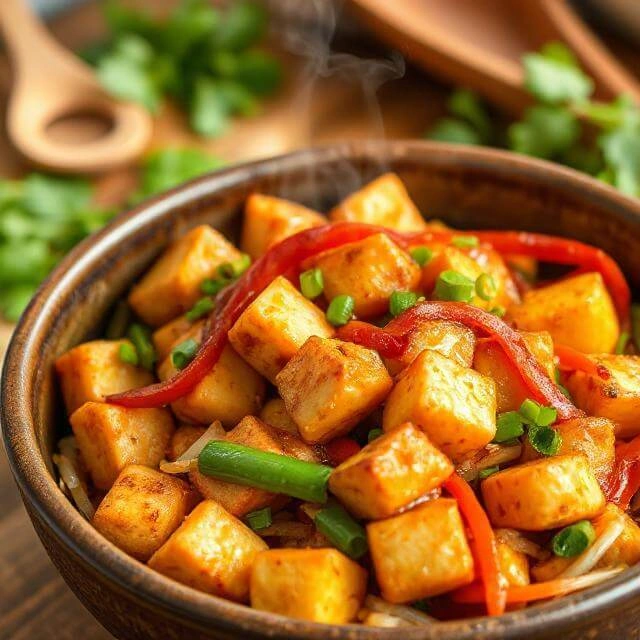 Recipe- Marinated Tofu Stir-Fry - Quick And Healthy Vegan Meals