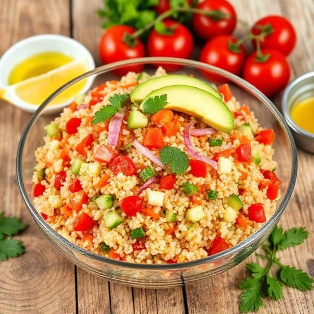 Recipe- Quinoa Salad with Veggies