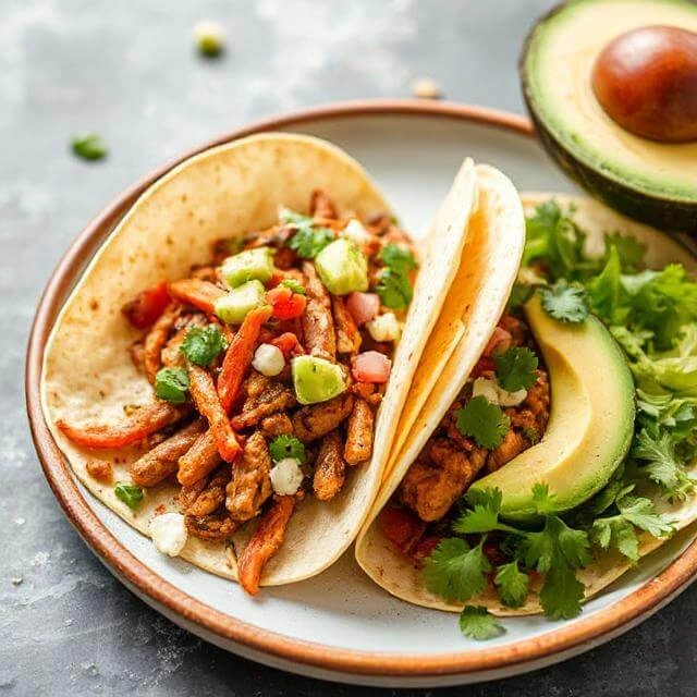 Tempeh Tacos with Avocado