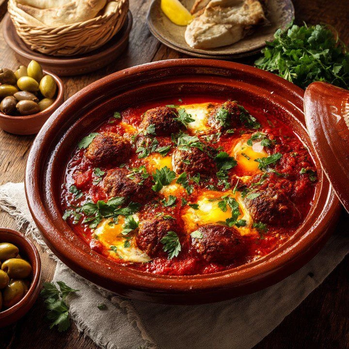 How to Make Moroccan Kefta Tagine with Eggs – Traditional & Delicious