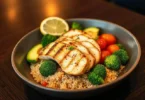 How To Make A High-Protein Grilled Chicken Bowl In 15 Minutes