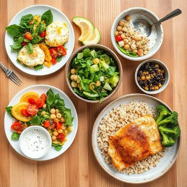 Sample High-Protein Meal Plan for a Day