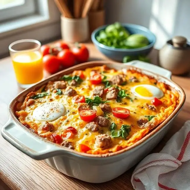 The Ultimate Healthy Breakfast Casserole