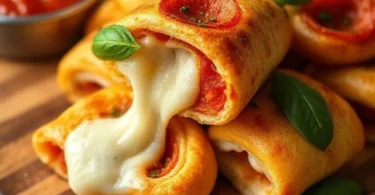 How to Make High-Protein Pepperoni Pizza Rolls in 20 Minutes